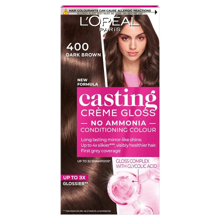 L'Oreal Casting crème gloss brun foncé 400