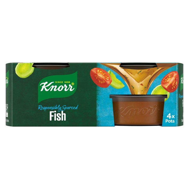 Knorr Fish Stock Pot 4 x 28g