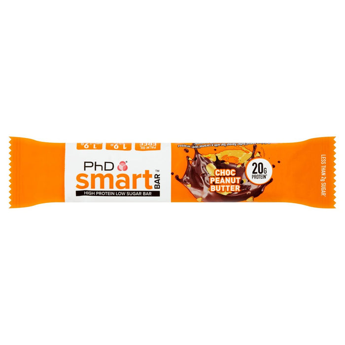 PhD Nutrition Choc Peanut Butter Smart Bar 64g