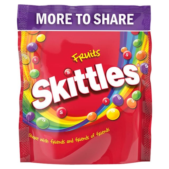 Skittles Früchte Süßigkeiten Beutel 350g