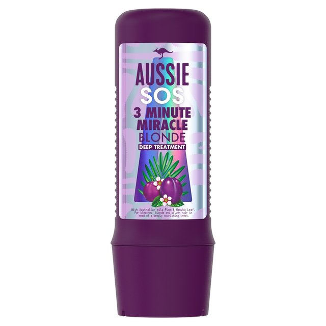 Aussie Blonde Hydratation Purple 3 minutes Miracle Hair Deep Hair Masque 225 ml