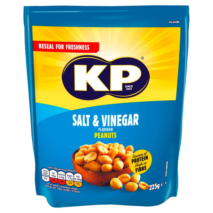 KP Erdnüsse Salz & Essig 225G