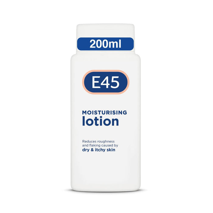 E45 -Feuchtigkeitscreme -Lotion für sehr trockene Haut 200ml