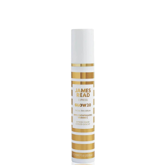 James Read Glow20 Instant Tan Serum for the Face, Light to Medium Tone 50ml