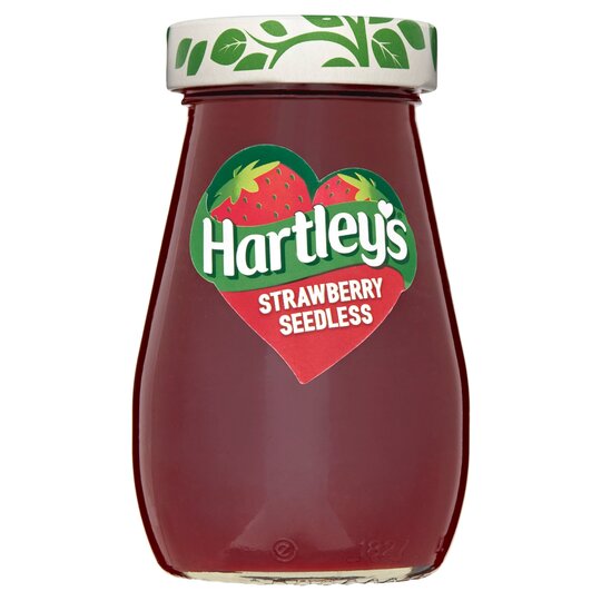 Hartleys Best Strawberry sans graines Jam 340G