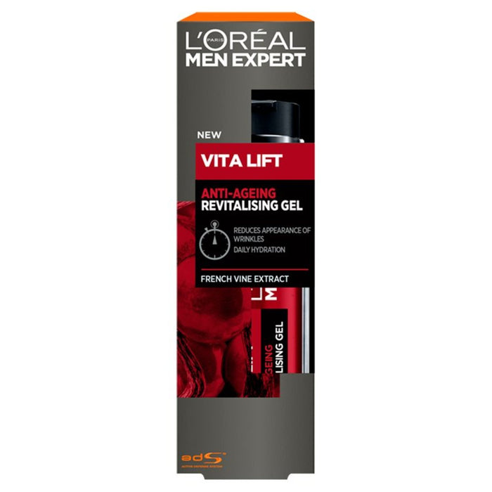 L'Oreal Männer Experte Vita Lift Anti Falten & Feuchtigkeitsgel Feuchtigkeitscreme 50 ml