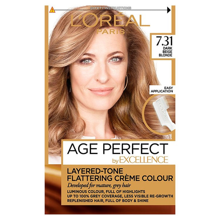 L'Oreal Paris Excellence Age Perfect Dark Beige Blonde 7.31