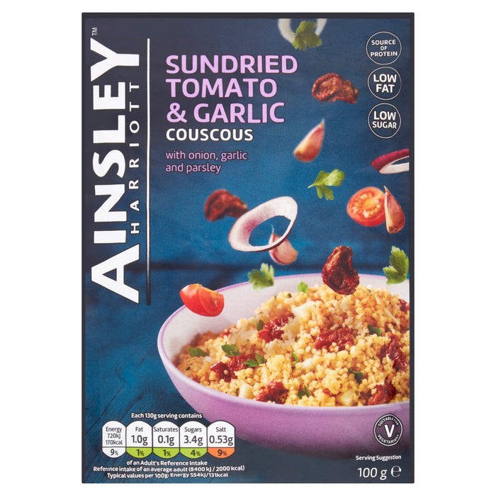 Ainsley Harriott Sundierte Tomate & Knoblauch Cous Cous 100g